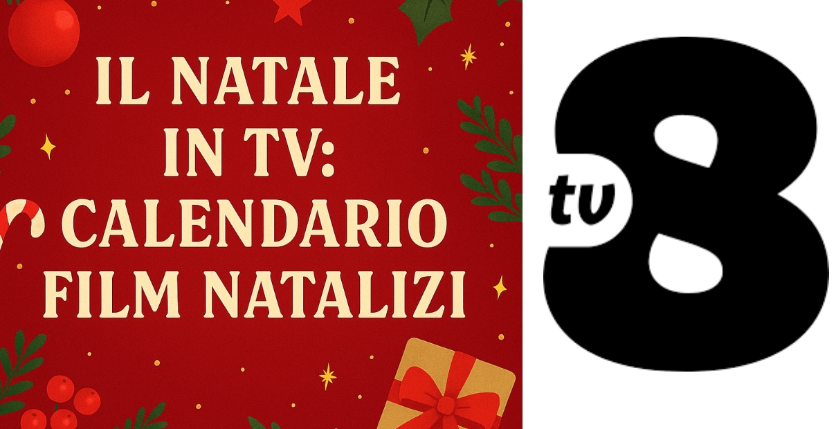 film di natale tv8