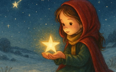 La bambina e la Stella che cadde dal cielo la favola della stella cometa