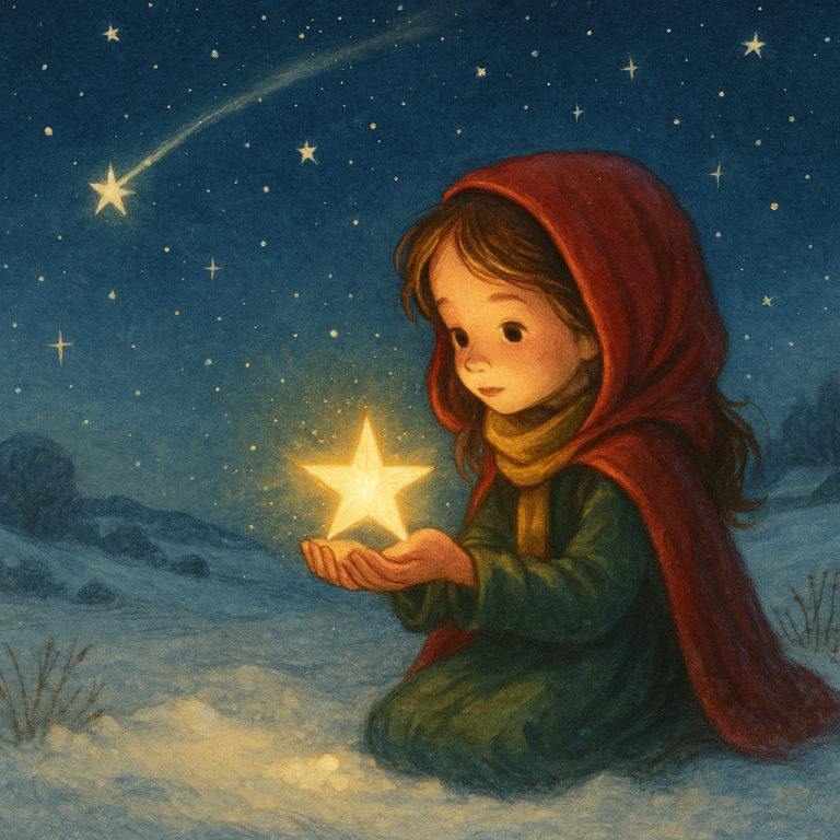 La bambina e la Stella che cadde dal cielo