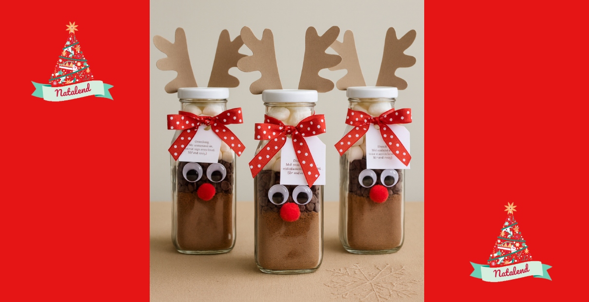 mix cioccolata calda renne bottigliette