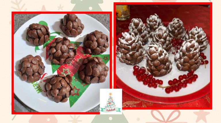 pigne finte cioccolato