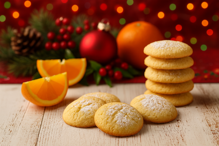 Biscottini morbidi all’arancia: un regalo perfetto per Natale