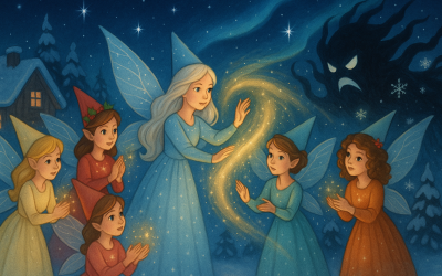 Le fatine di Natale e lo spirito del gelo le fatine di babbo natale