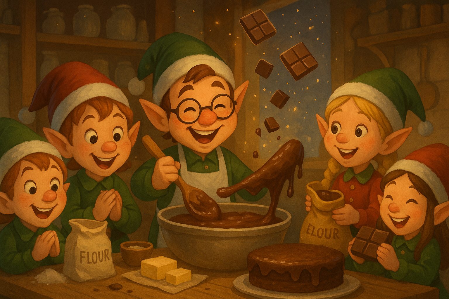 la favola di babbo natale