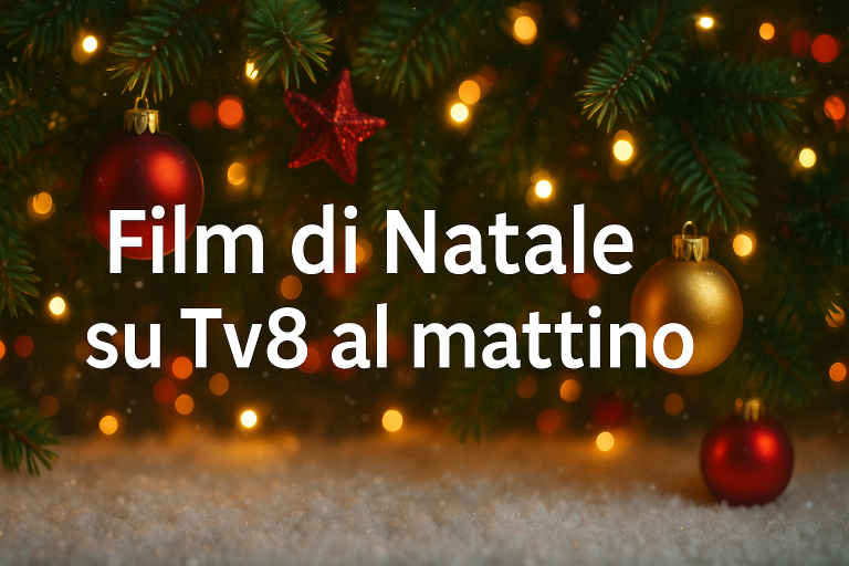 Film di Natale su Tv8 in onda al mattino dal primo dicembre: il calendario