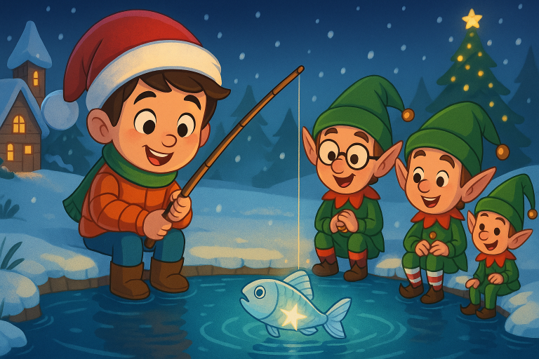 Diego e il pesce magico del Natale