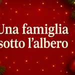 una famiglia sotto l'albero