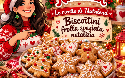 Biscottini di frolla speziata natalizia: profumati e perfetti per le feste biscottini frolla speziata