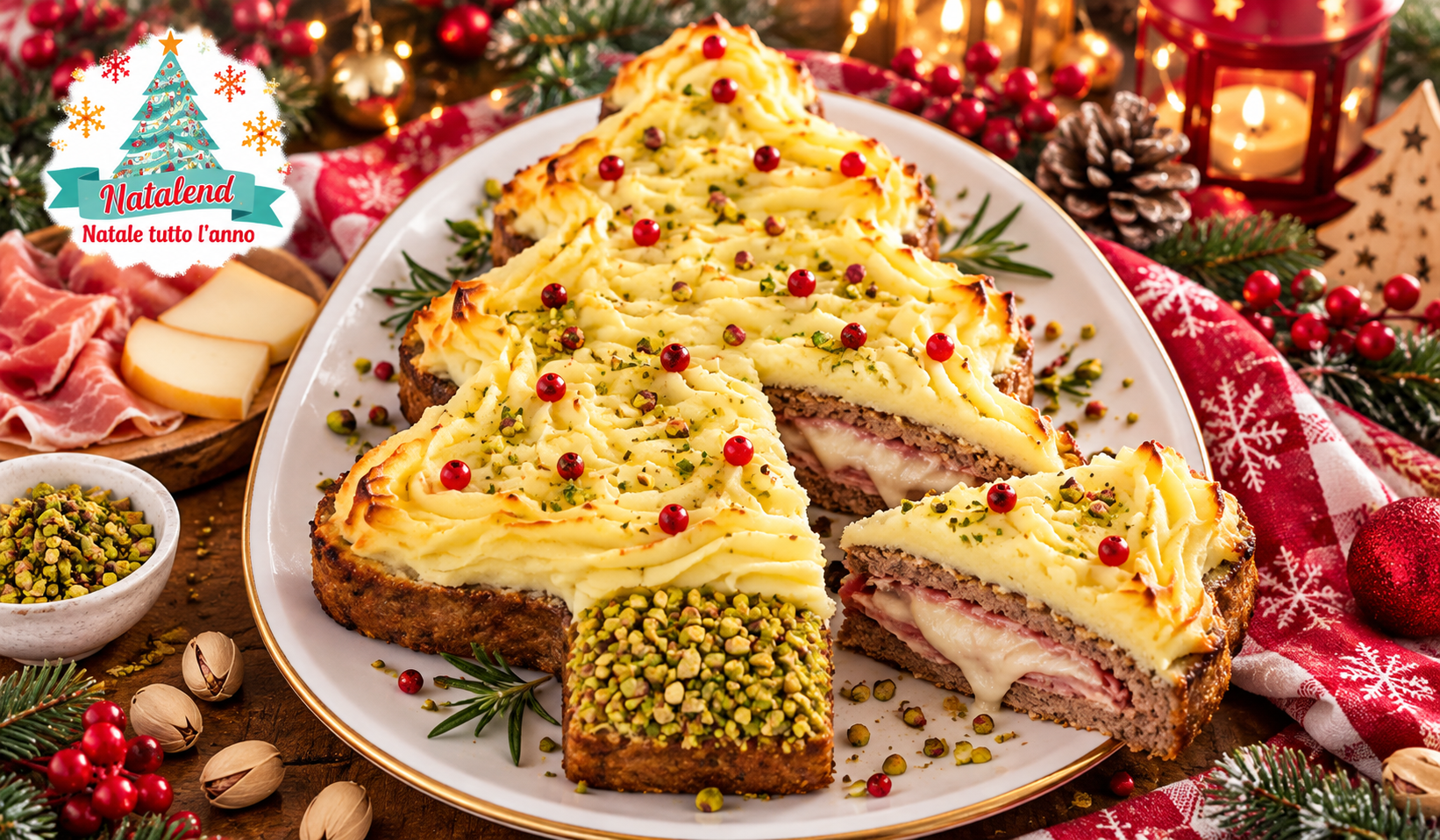 albero di natale salato