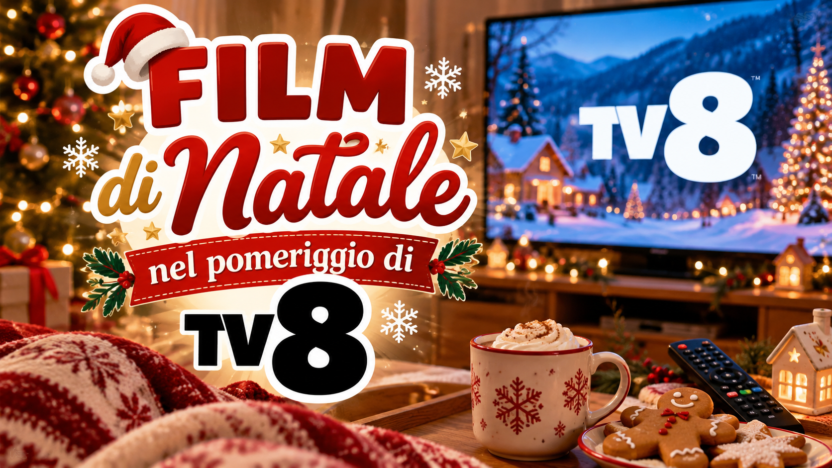film di natale pomeriggio tv8