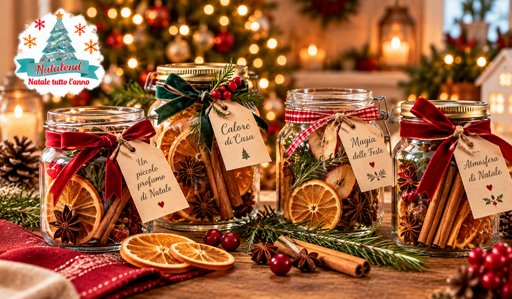 barattolo profumi natale