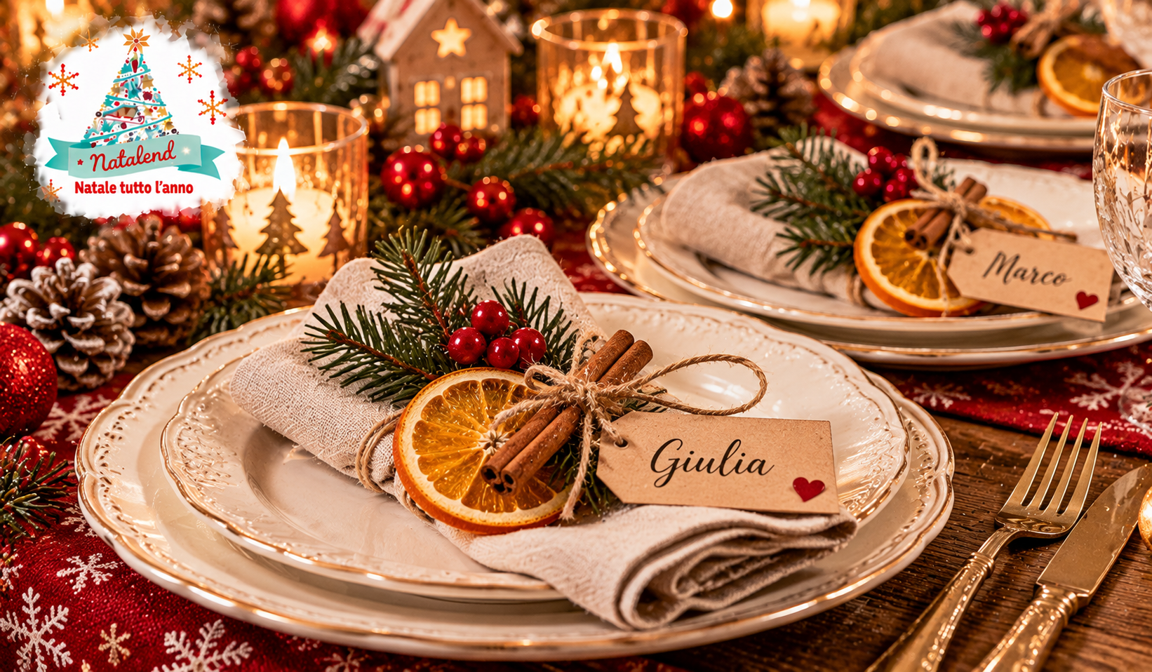 segnaposto natalizio natale